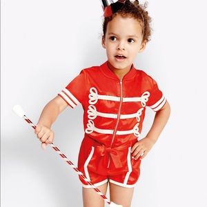 Stella McCartney rare red majorette Romper size 8